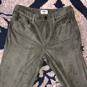 Suede Pants